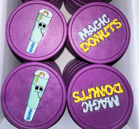 Magic King Chanvres Grinder Mauve - Magic Donuts (2pièces)