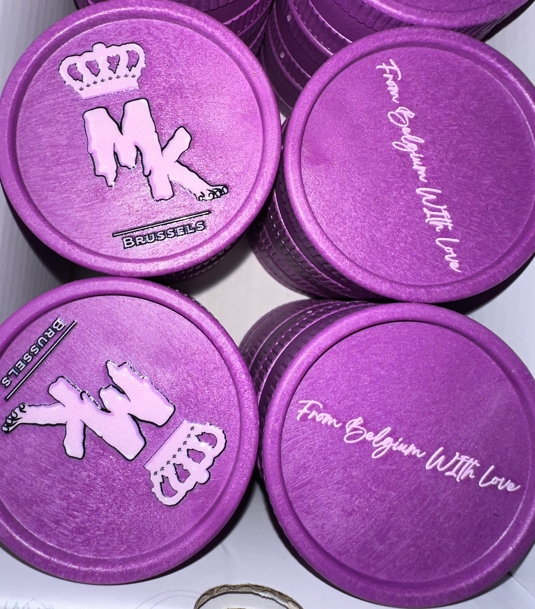 Magic King Purple Hemp Grinder - MK Melted