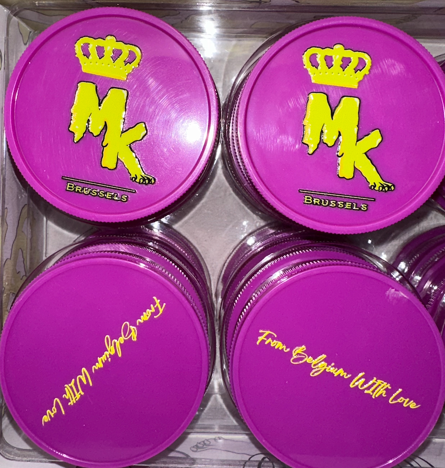 Magic King Grinder Plastique Mauve - MK Melted (2pièces)