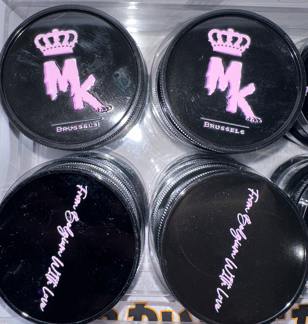Magic King Grinder Plastique Noir - MK Melted (2pièces)