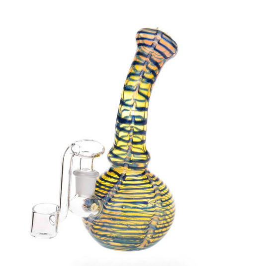 Dab Bong Banger - Lignes Jaunes (18cm)