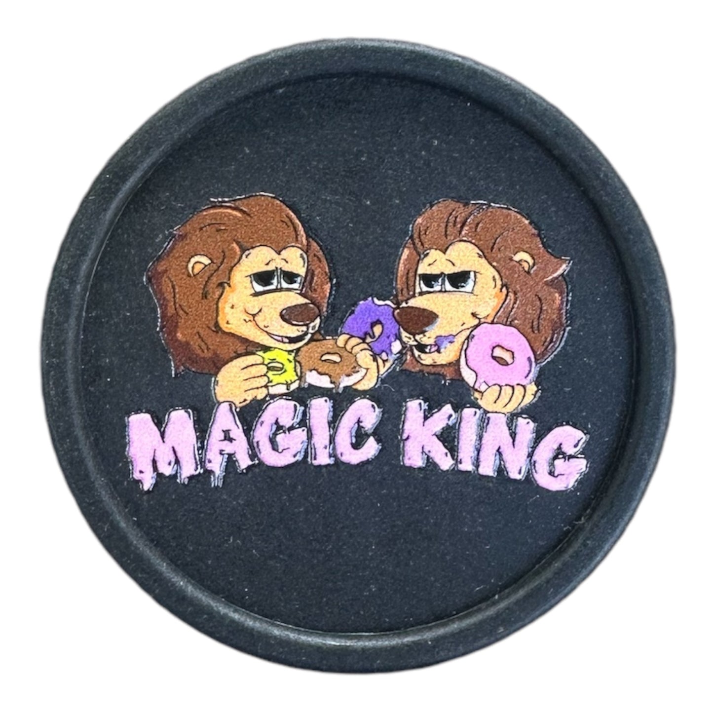 Magic King Chanvres Grinder Noir- Lions Donuts (2pièces)