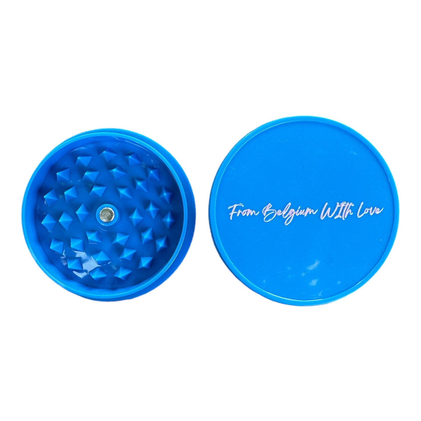 Magic King Grinder Plastique Bleu - Lions Donuts (2pièces)