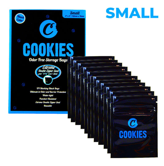 Cookies Zip Bag/Sachet - Noir