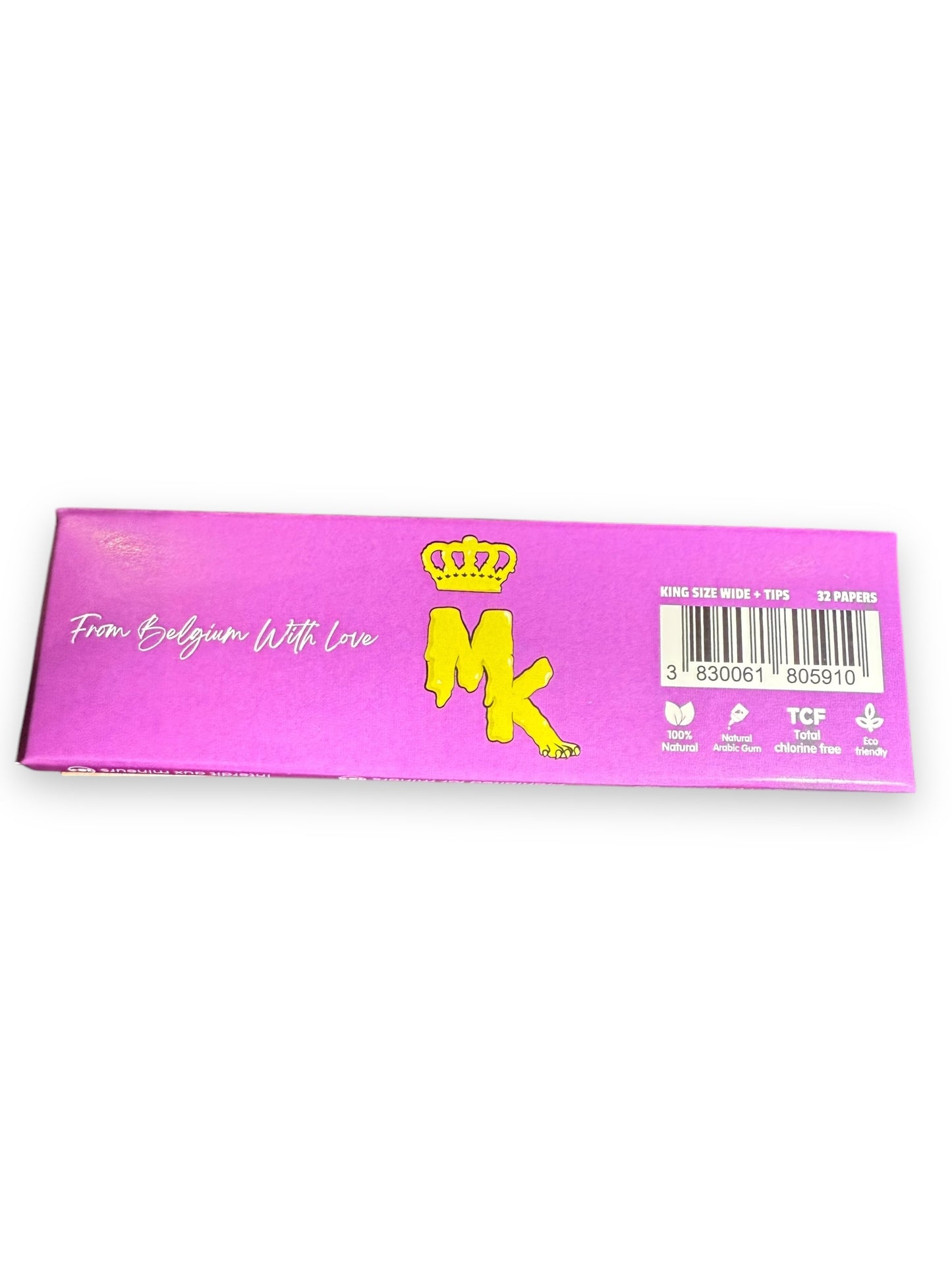 Magic King Donuts Purple - Rolling Papers Wide (Unbleached)