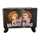 Magic King Cendrier De Table - Poubelle Roulette Avec Panier De Basketball