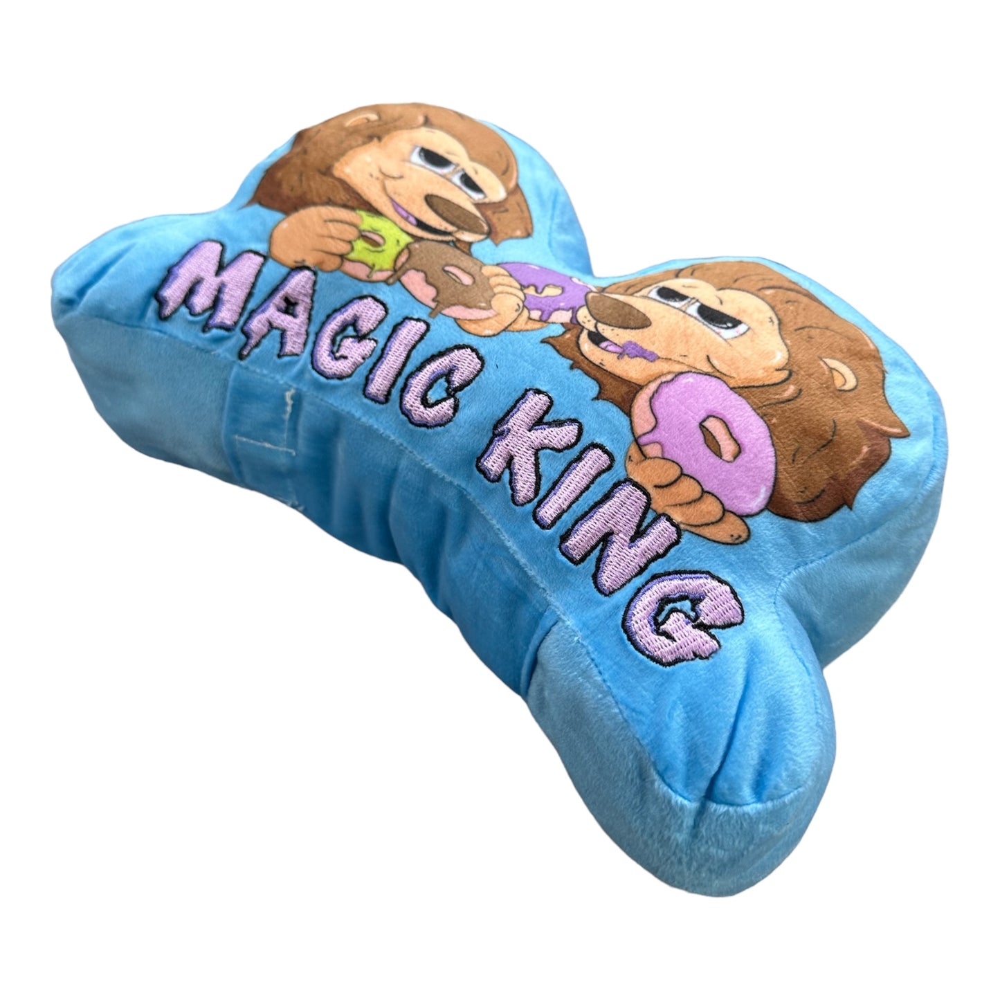 Magic King - Coussin/Peluche "Bleu Aqua"