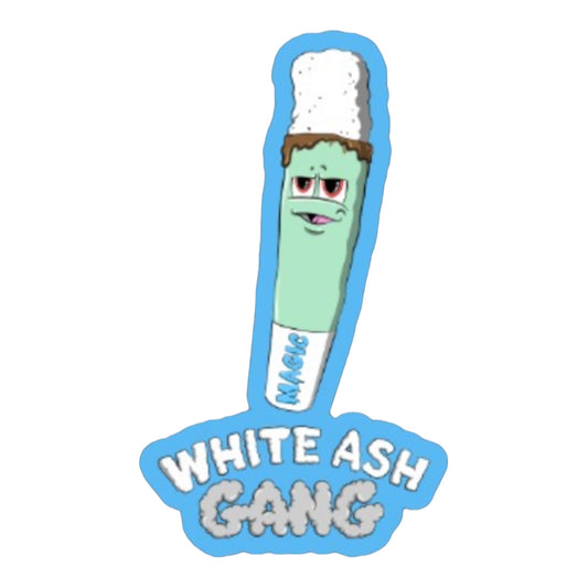 Stickers Logo - White Ash Gang