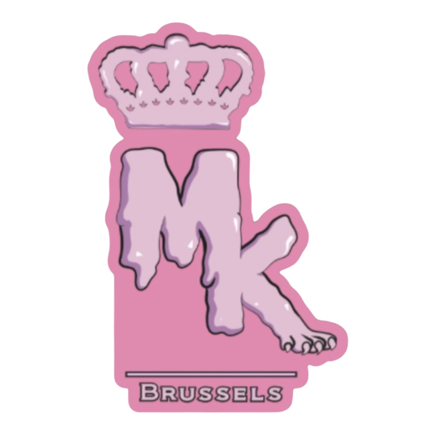 Stickers Logo - MK Rose/Rose