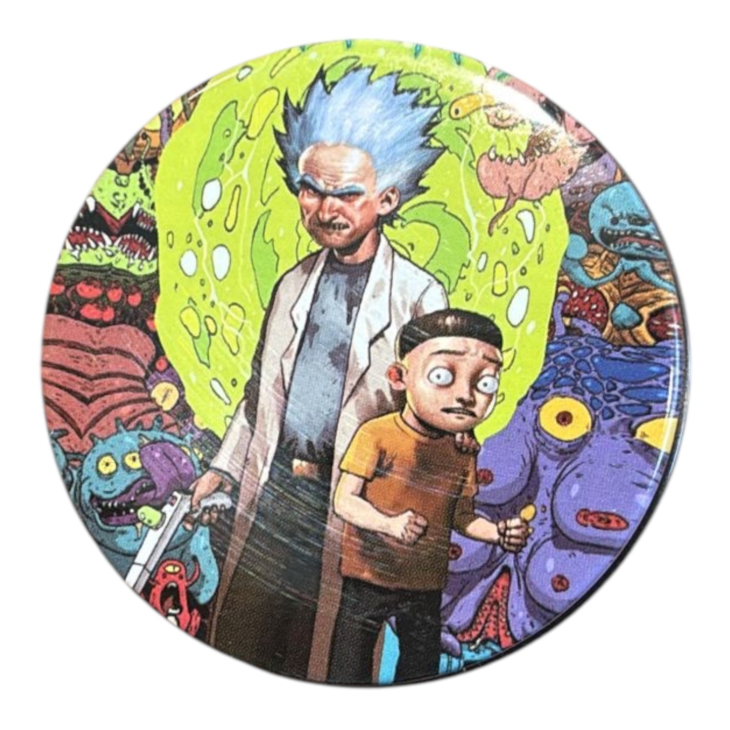 Grinder Plastique - Rick & Morty (2 pièces)