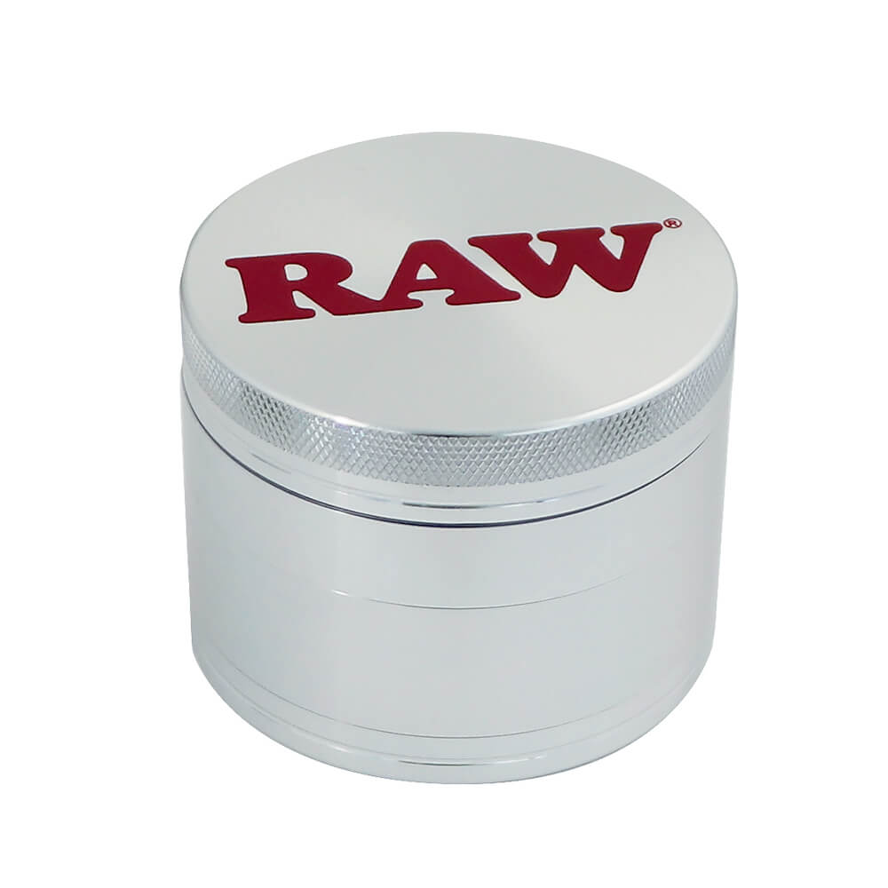 RAW Grinder Métal - Silver (4pièces)