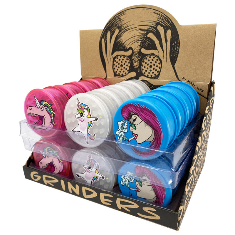 Grinder Plastique -  Unicorn/Licorn/Girl