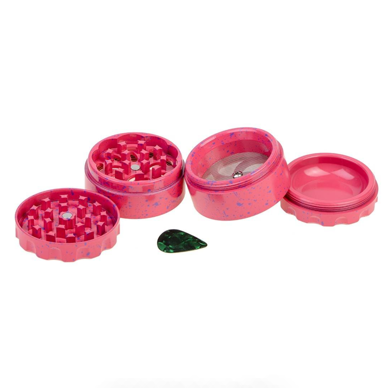 Grinder Chongz "60mm" - Hunter's Hot Rose (4pièces)