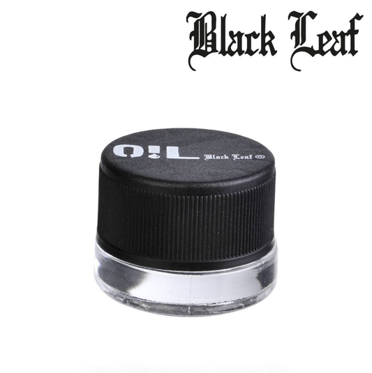 Dab Container - Boîte Wax Verre "Black Leaf"