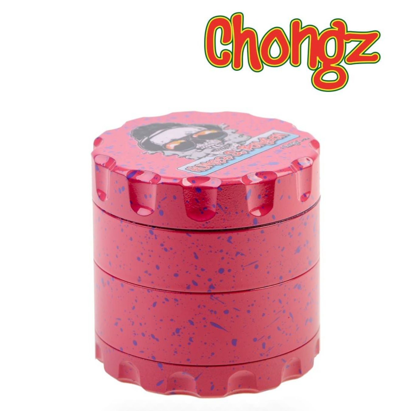 Grinder Chongz "60mm" - Hunter's Hot Rose (4pièces)