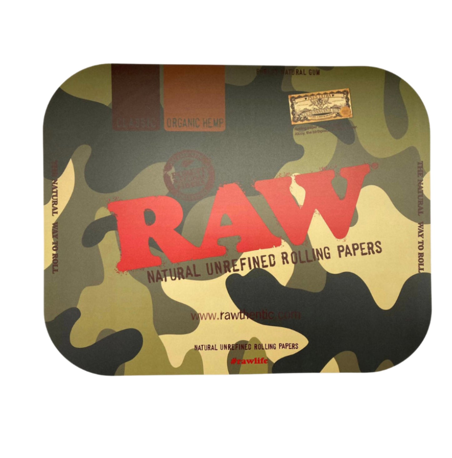 Raw Couvercle Aimant - Camo (Large)