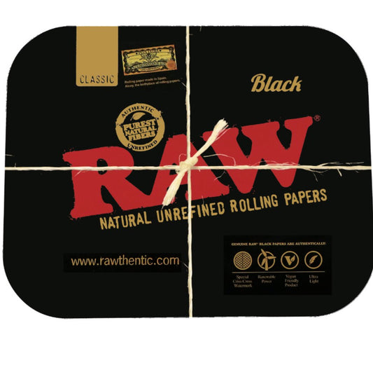 Raw Couvercle Aimant - Noir (Large)