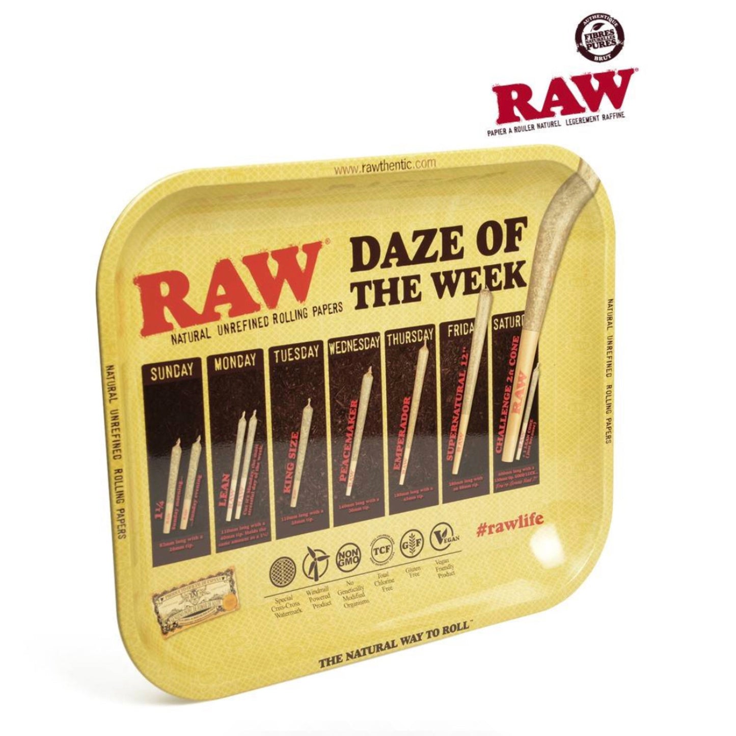 Raw Plateau - Daze Of The Week (Large)