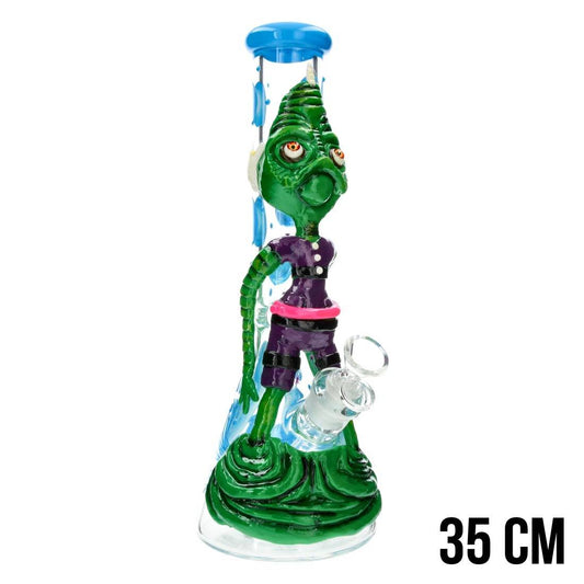 Bong Glass - Ice Alien (35cm)