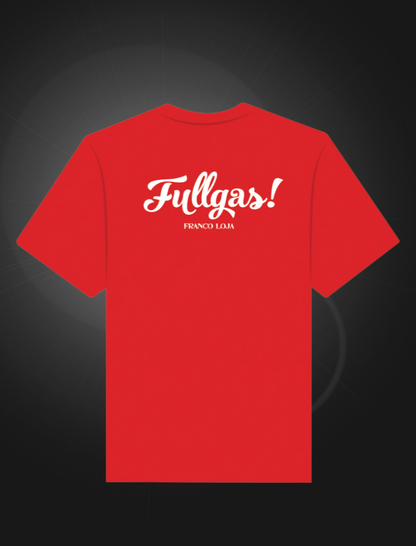 Green House - T-Shirt Rouge FULLGAS !