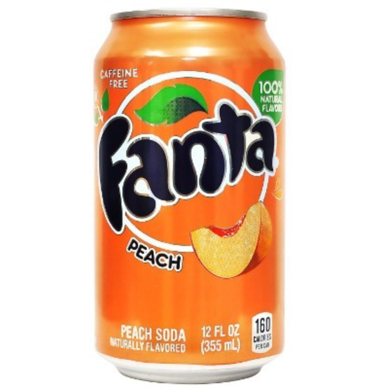 Fanta Canette - Pêche (355ml)