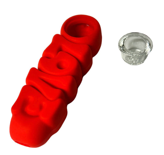 Pipe Love - Silicone Rouge (12cm)