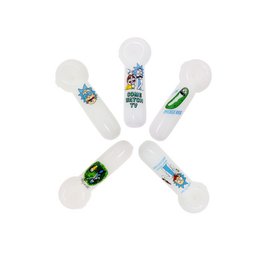 Pipe Verre - Rick & Morty Small White (10cm)