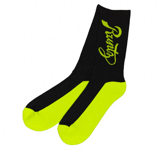 Chaussettes Runtz "Noir & Vert"