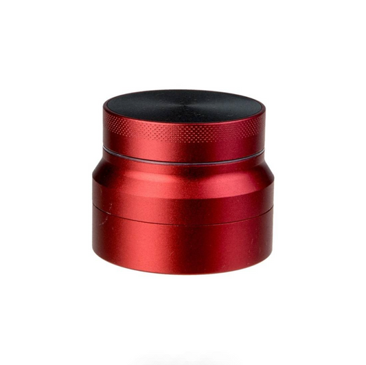 Grinder Aluminium (55mm) - Stamp Rouge (4 pièces)