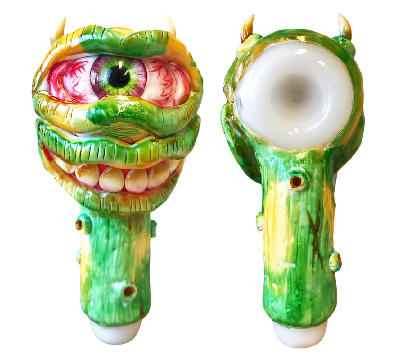 Pipe Verre -  Monster Collection "STONED" (15cm)