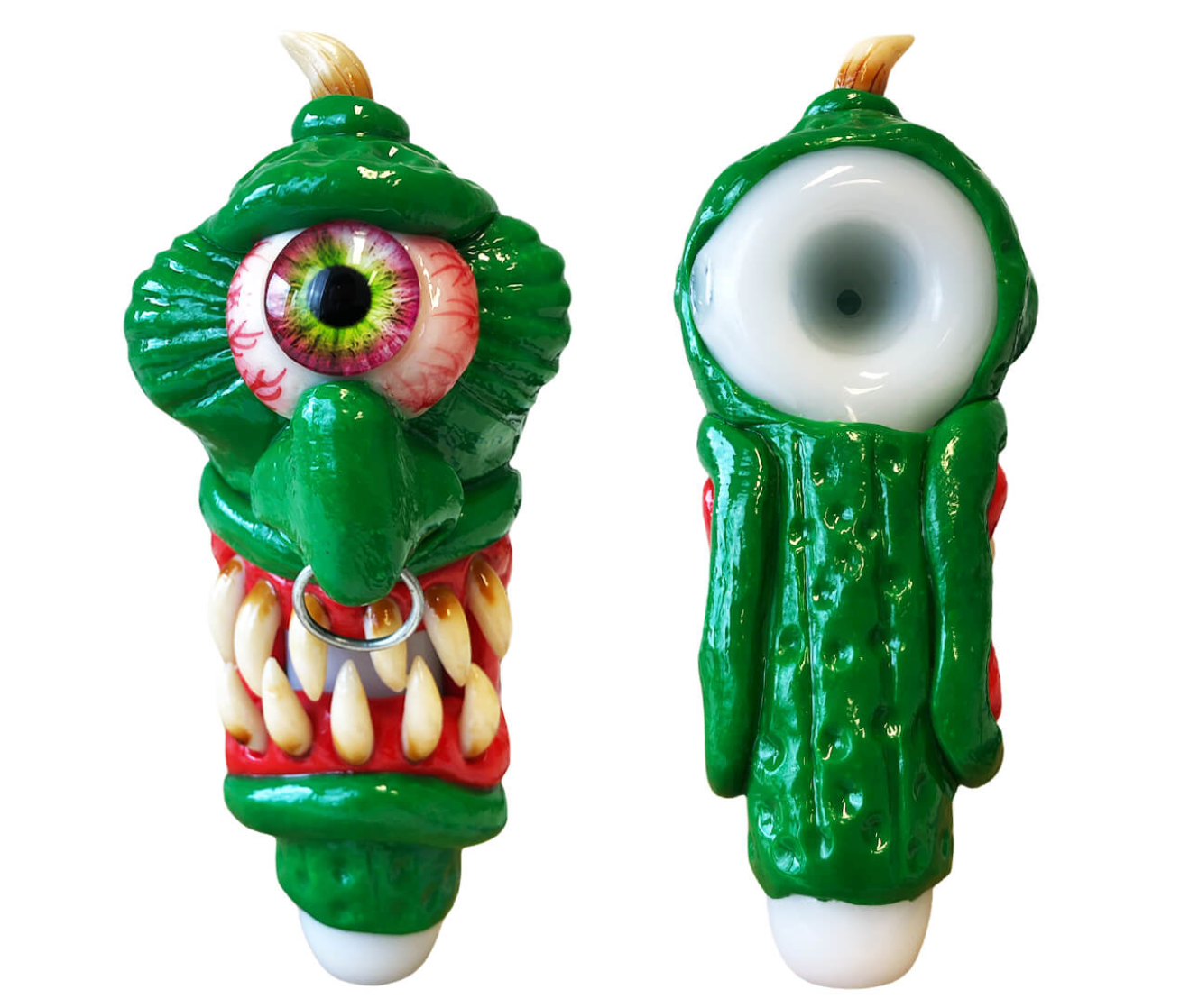 Pipe Verre -  Monster Collection "Exhausted" (15cm)