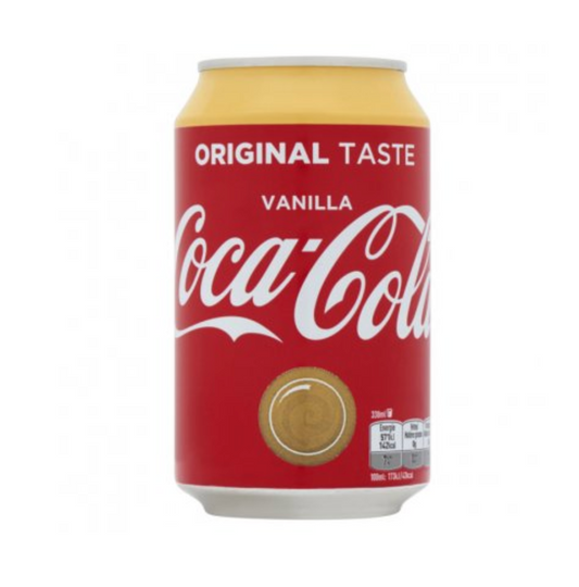 Coca-Cola Vanille - Canette (33cl)