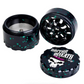 Grinder Chongz  "60mm" - Dead Head Noir & Vert (4pièces)