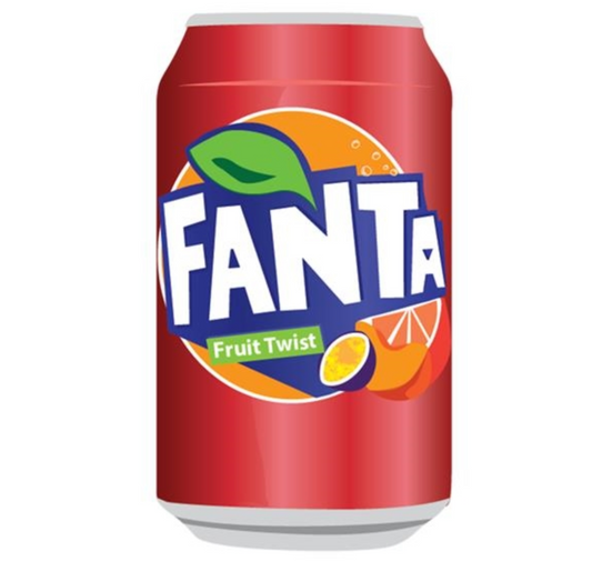 Fanta Canette - Fruit Twist (330ml)