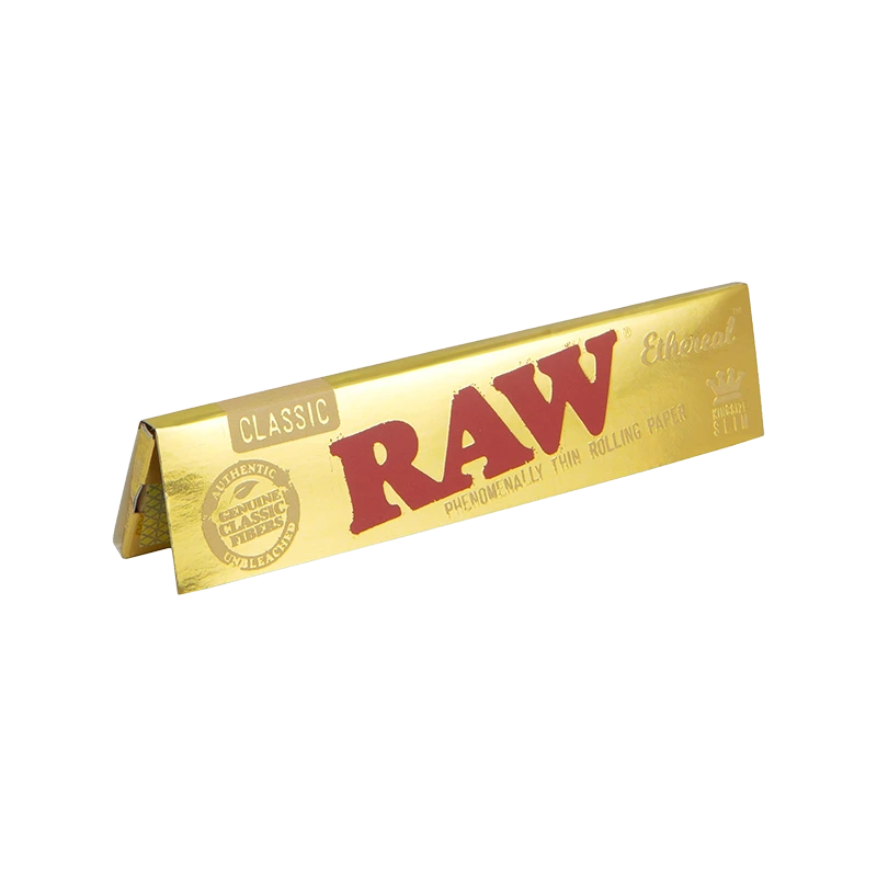 RAW "Rolling Papers" ETHEREAL - KS Slim (Gold)