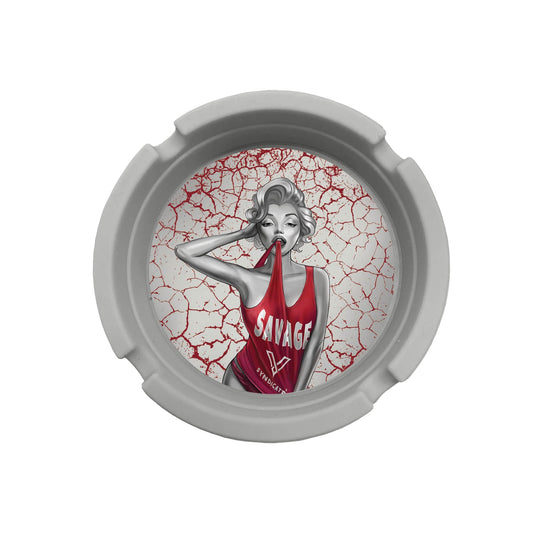 Round Silicone Ashtray - Dank Diva