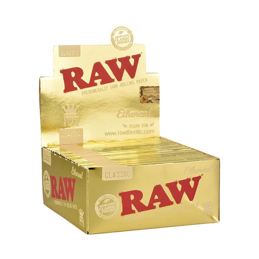 RAW "Rolling Papers" ETHEREAL - KS Slim (Gold)