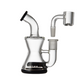 Dab Rig Groove - Micro Hourglass Rig Black