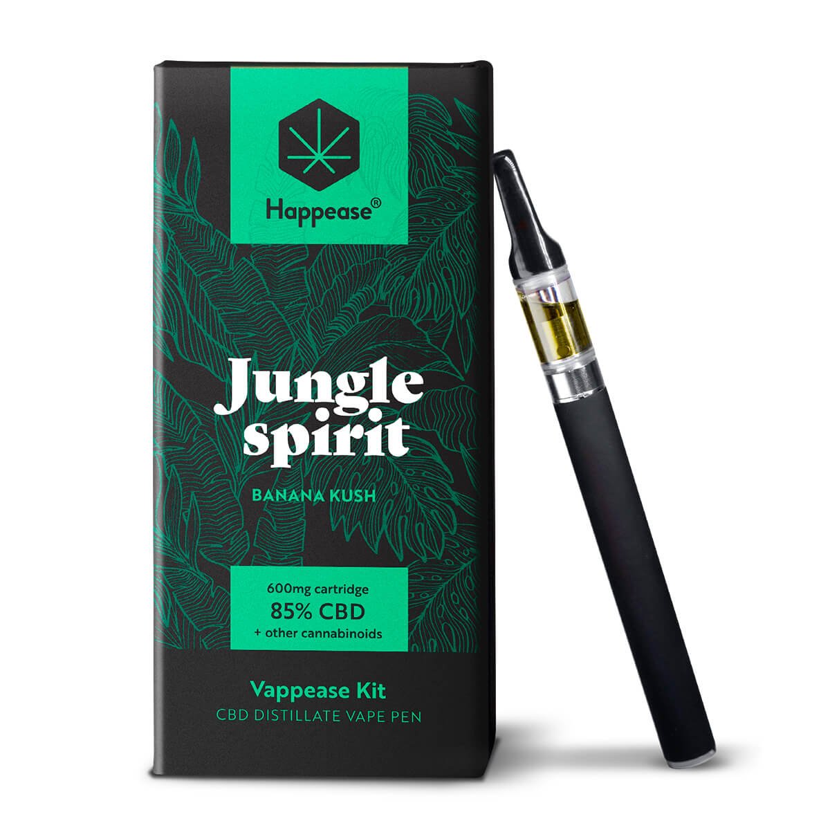 Happease Vape Pen  - Jungle Spirit "Banana Kush" (85% CBD)