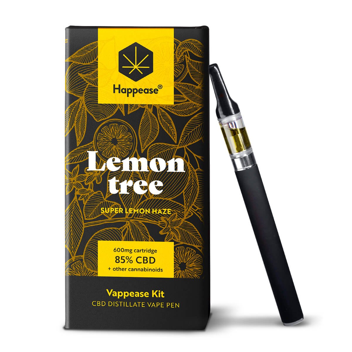 Happease Vape Pen Happease  - Lemon tree "Super Lemon Haze" (85% CBD)