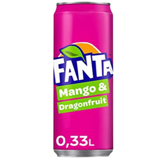 Fanta Canette - Mango & Dragon Fruit (330ml)