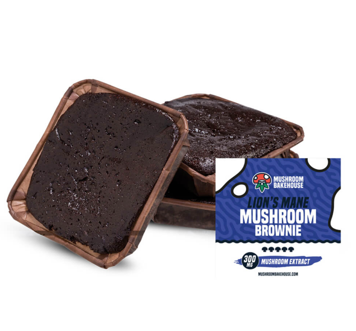 Brownies Bleu - Extraits Champignons (300mg)