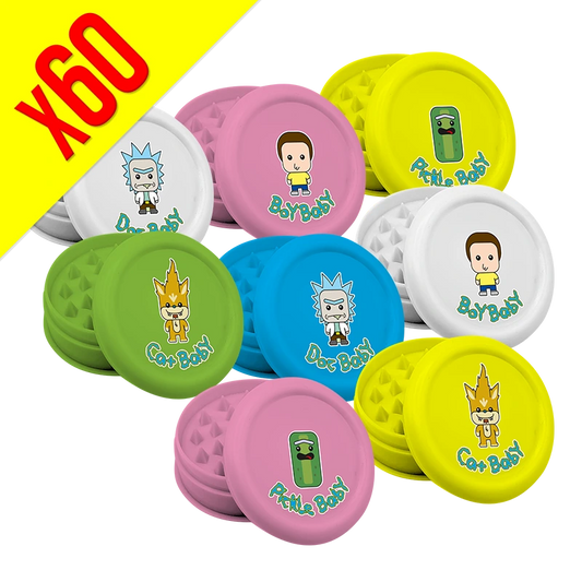 Grinder Plastique - Cartoon Rick & Morty Babies (2pièces)