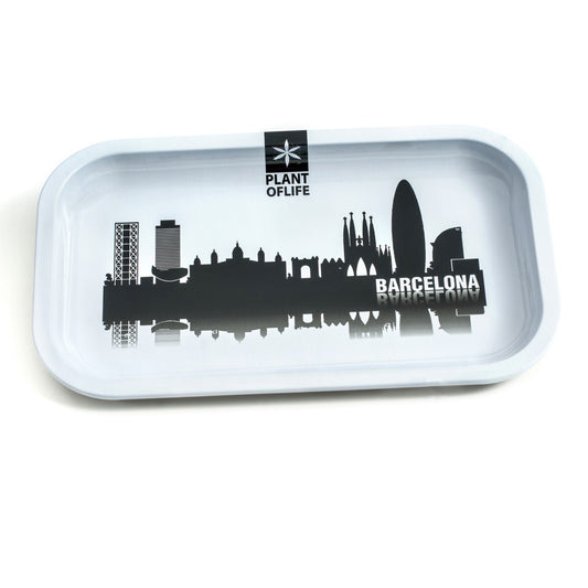 Plateau Métal - Skyline Barcelona (Medium)