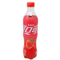 Coca-Cola Strawberry China - Bouteille (330ml)