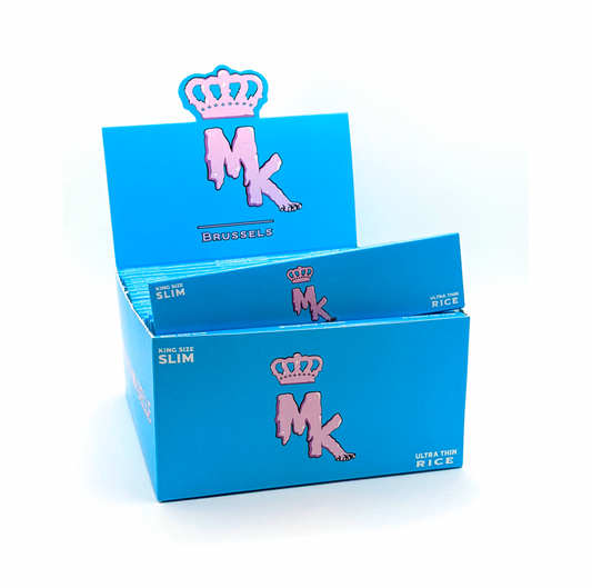 Magic King Donuts Blue - Rolling Papers Wide (Rice)