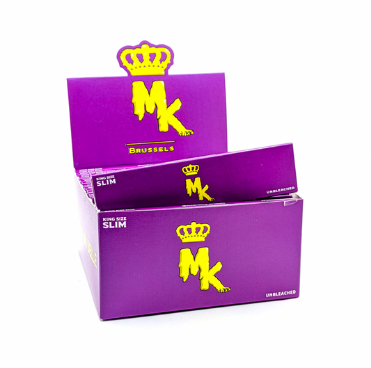 Magic King Purple - Rolling Papers King Size (Unbleached)