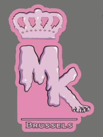 Stickers Logo - MK Rose/Rose