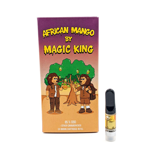 Magic King Vape Pen Refill - 1X African Mango (85% CBD)