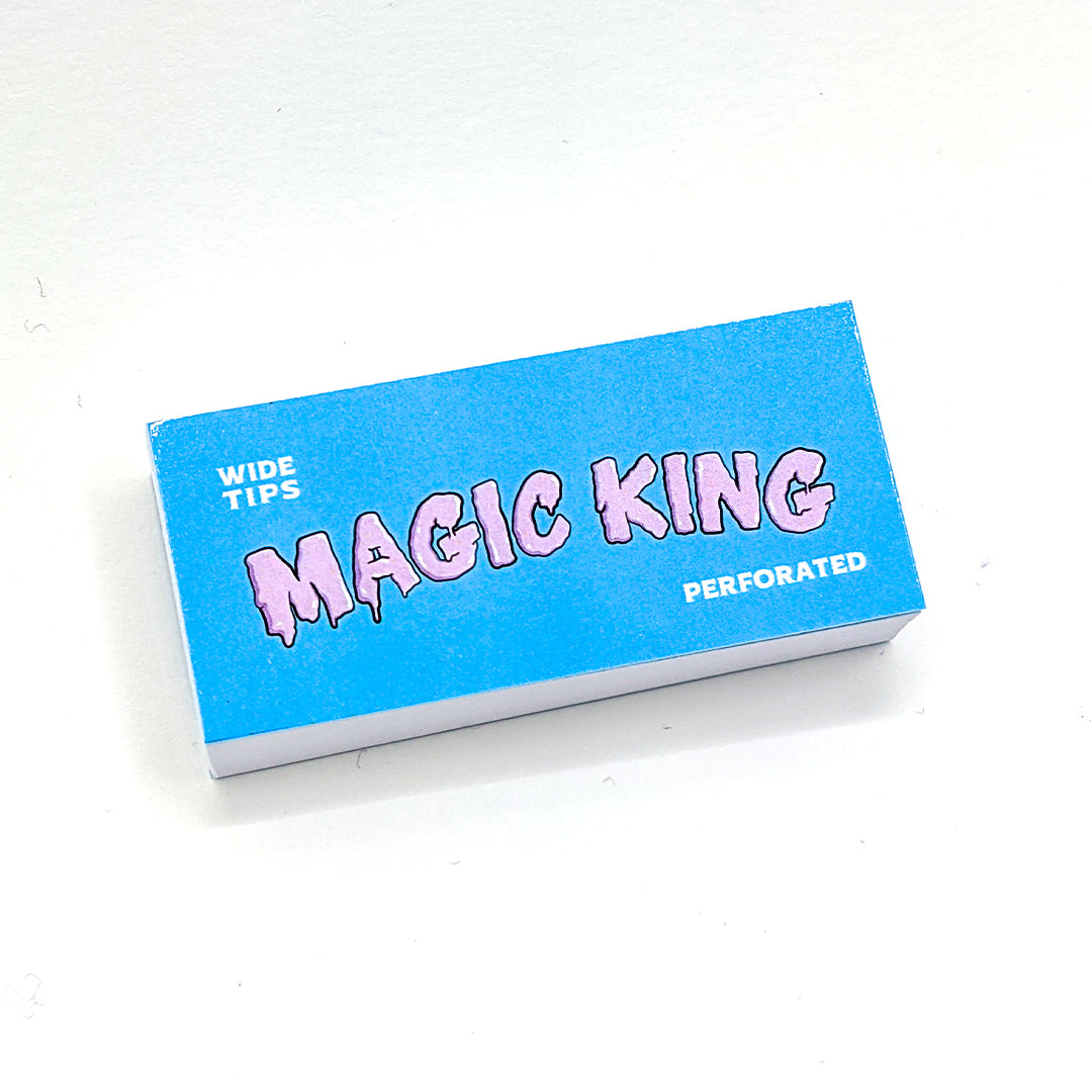Magic King Tips Blue - Filter Tips Wide
